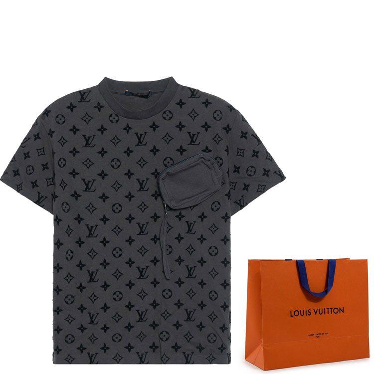 Louis Vuitton T Shirt Men's Light Gray 1A7QDQ