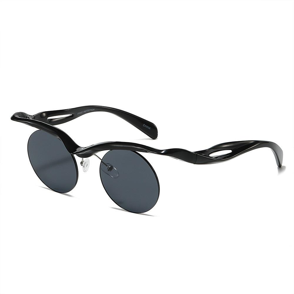 JYL TS Sunglasses Round Frame Style Unisex/18013 B-193 медный пенни