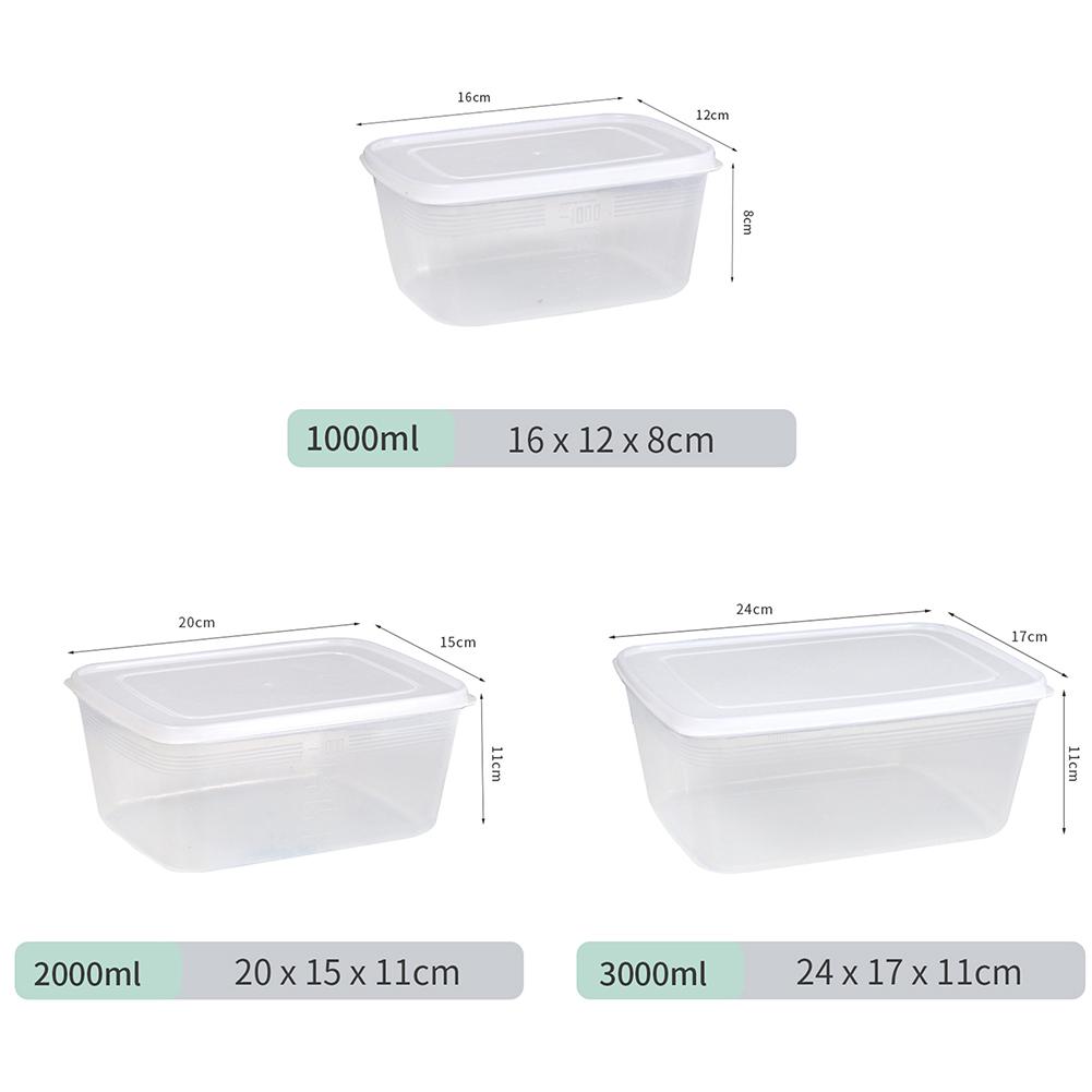 Organization Storage Box PP+PE Transparent 20*15*9cm