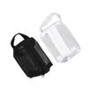 Portable Travel Mesh Clear Cosmetic Bag Lightweight Makeup Pouch Zipper Storage Bag For Toiletries Cable Organizer