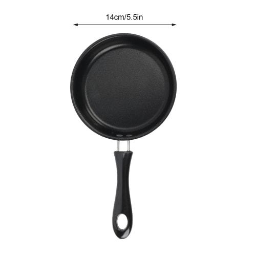 Non-stick frying pan, easy to clean, dishwasher safe, stain-resistant, skillet (14cm)
