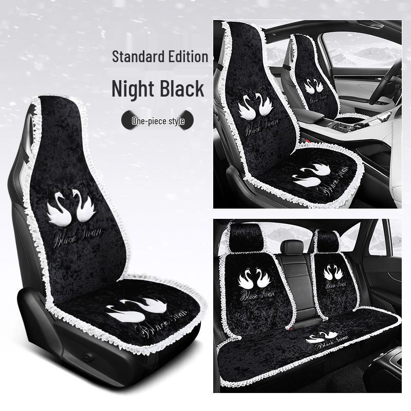 Warm Plush Seat Cushion for BYD Yuan, Song Pro, Qin Plus DMI, Dolphin, Seal, Destroyer 05