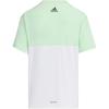 adidas T Shirt White/Bright Yellow Kids' JI9785