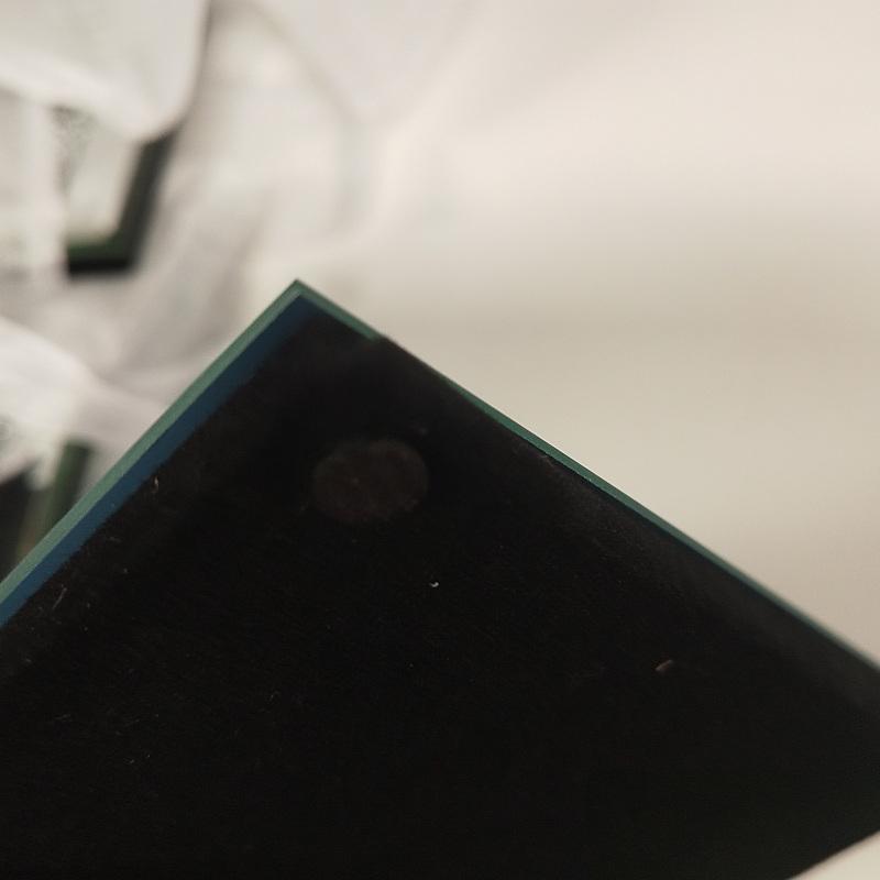 8 stk Rund Firkantet Koppmatte Diamant Glass Speilet Isolasjonsbrikke Kjøkkenutstyr For Bord