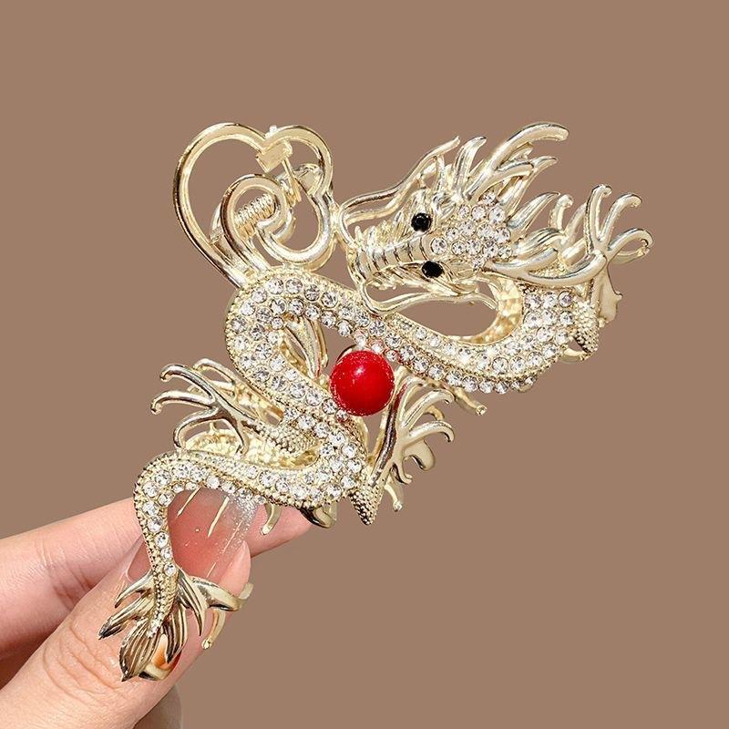 Alloy Womens Back-of-Head Grabber Large High-End Hair Claw Clip Summer 2026 Shark Clip Headpiece Japan and Korean Style