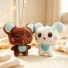 Adorable Squeaky Mouse Plush Pendant - Cute Gift for Students & Couples