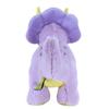 Sunlemon Regenbogen Triceratops Mittel 14 x 32 x 23cm Plüschtier Dinosaurier Bunt Niedlich SNS Plüschtier Fotografie Flauschig Helllila Flauschig