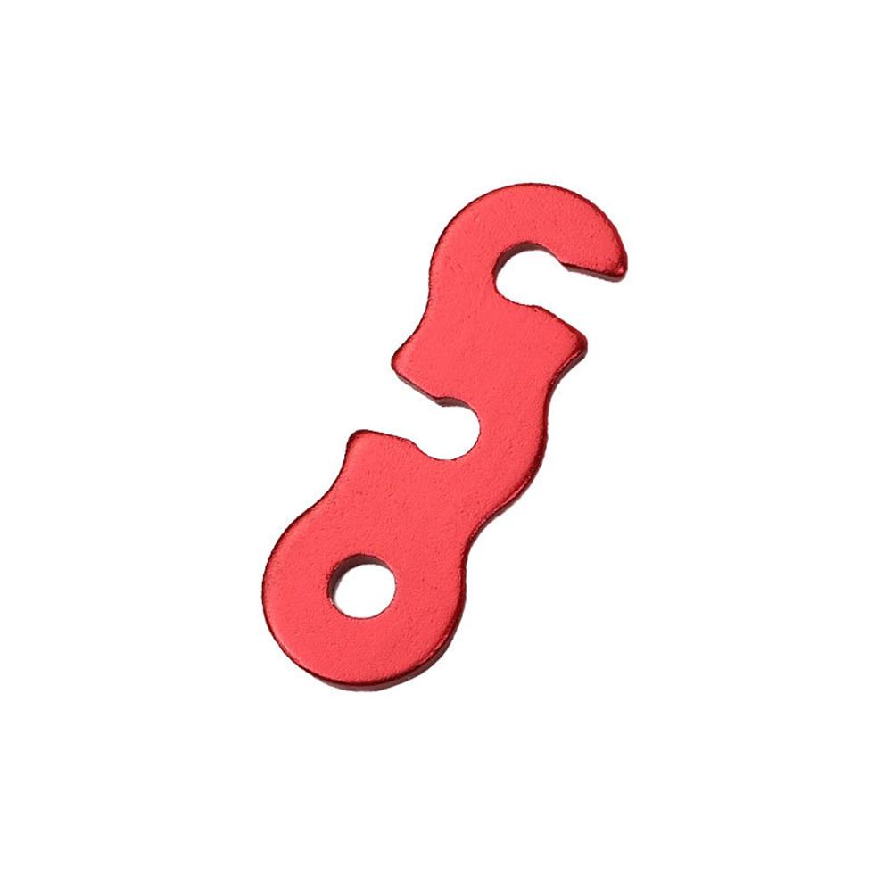 Outdoor Tent Wind Rope Buckle Tent Pull Ropes Buckles Aluminum Alloy ThreeEye Open Rope Buckles