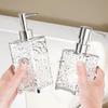 Glacier Texture Soap Bottle Creative Home Decor Shower Gel Bottles Shampoo Dispenser Bottle Kitchen Bathroom Accessories