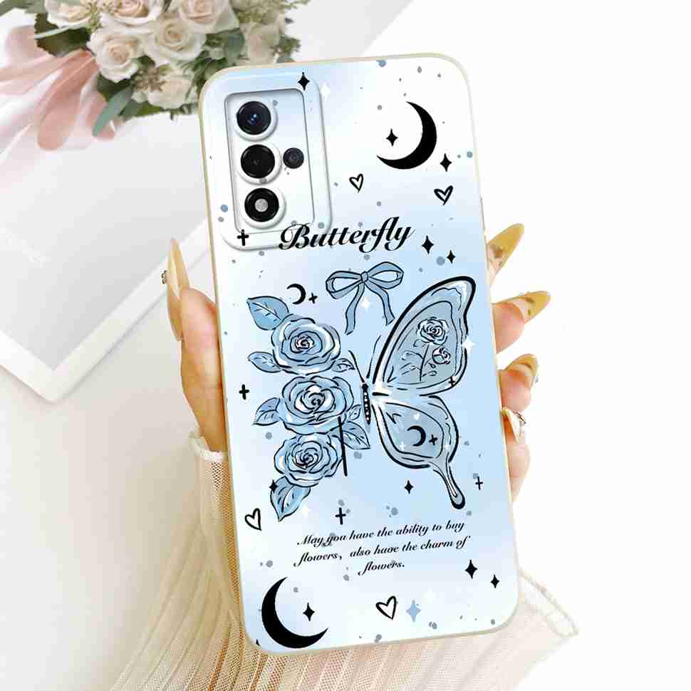 For Oppo A93s 5G Case Fashion Cartoon Print Soft Silicone Back Cover For Oppo A93s 5G PFGM00 Shockproof Phone Cases