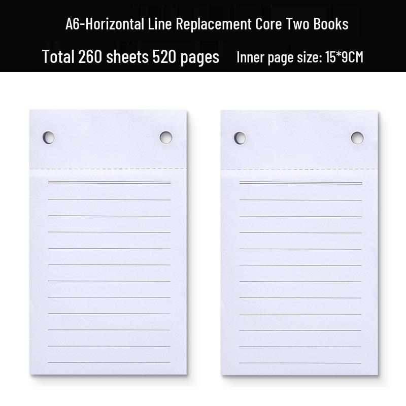 A6 Custom Sticky Note Pad Clipboard with Pocket Notebook and Tear-Off Pages