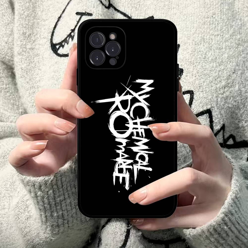 My Chemical Romance Phone Case For IPhone 17 16 15 Plus X 14 11 12 13 Mini Pro Max Mobile Cases