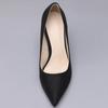 JiaLuoWei 3.9 Inch High Heel Pumps Lady Sexy Stilettos Pointed Toe Slip On Pumps Office Elgeant Casual Shoes Size 36-46