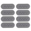 4/8PCS Universal Toilet Seat Protector Pads - Non-Slip Strong Adhesive Cushioned for Bidet, Elderly Pregnancy Bathroom Safety Ac