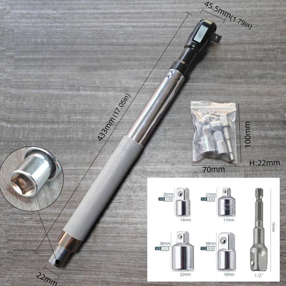 Automatic Extension Wrench Lightweight Cordless Electric Ratchet Wrench Electric Extension Wrench Precision Pointer Hand Tools