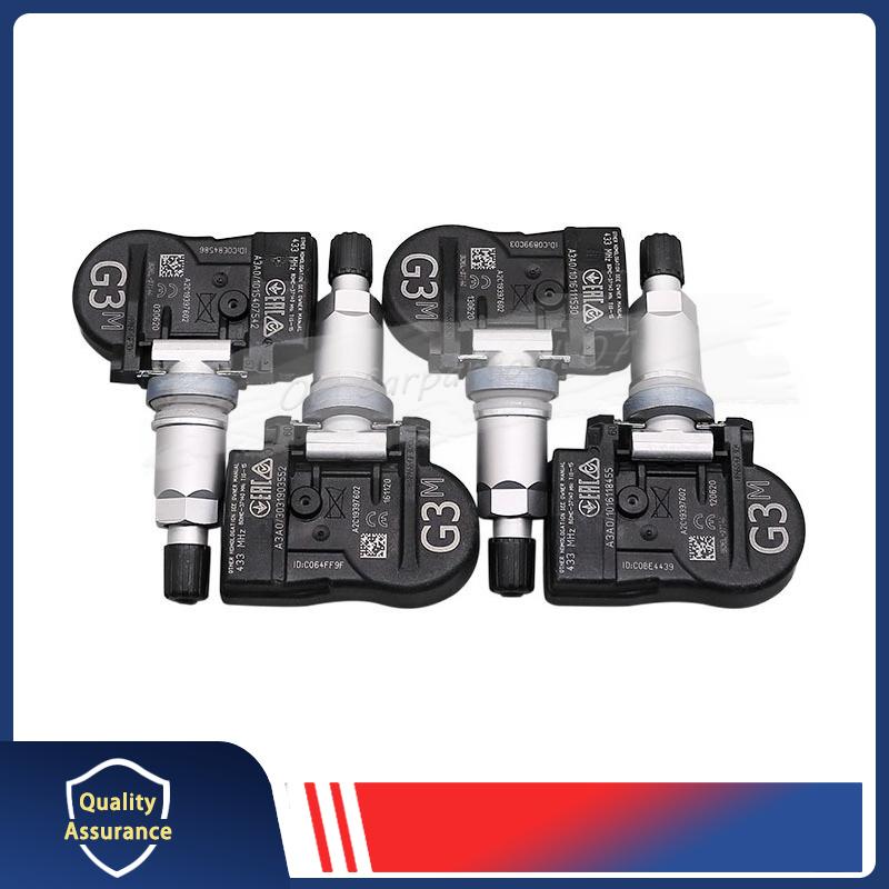 BDEL-37-140 TPMS 4PCS For -2024 Mazda CX-30 3 (BP) B-Hatch Xev Tire Pressure Monitor System Sensor 433MHZ BDEL37140