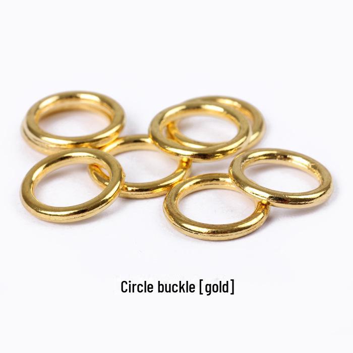 Underwear Adjustable Metal Buckle Bra Ring for DIY Clothing Accessories