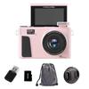 WD300 8K Mirrorless Digital Camera with High Pixels, Flip Screen & WiFi for Mobile Uploads - Perfect for Students and Party Scenes