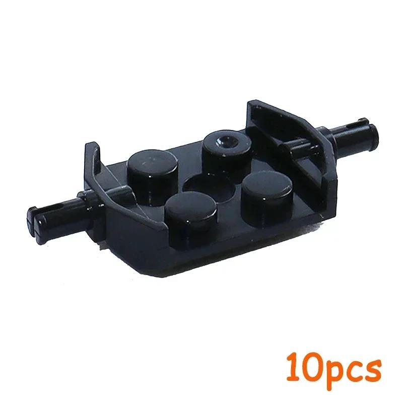 Non-Toxic Wheel Pack Tires Shaft Plate Holder Axle With Pin Building Blocks Moc Creative City Cars Diy Models Accessories Construction Toy