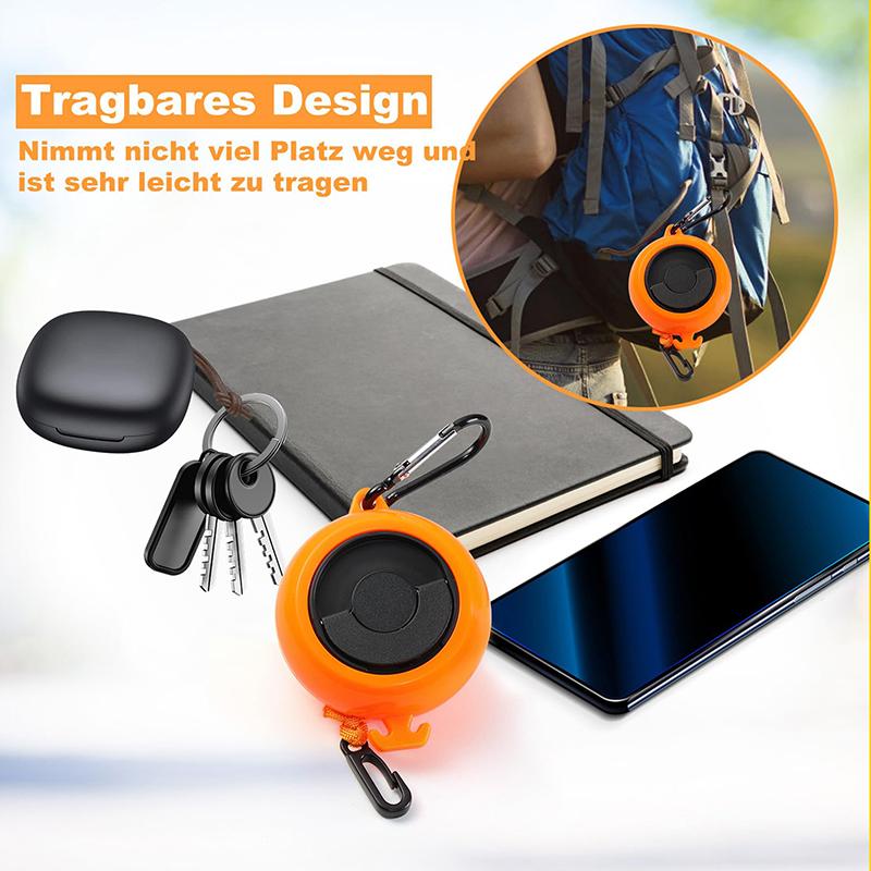 Portable Travel Clothesline Cord, Adjustable 33Ft Camping Clothes Line, Laundry Drying Rope For Hotel Trip
