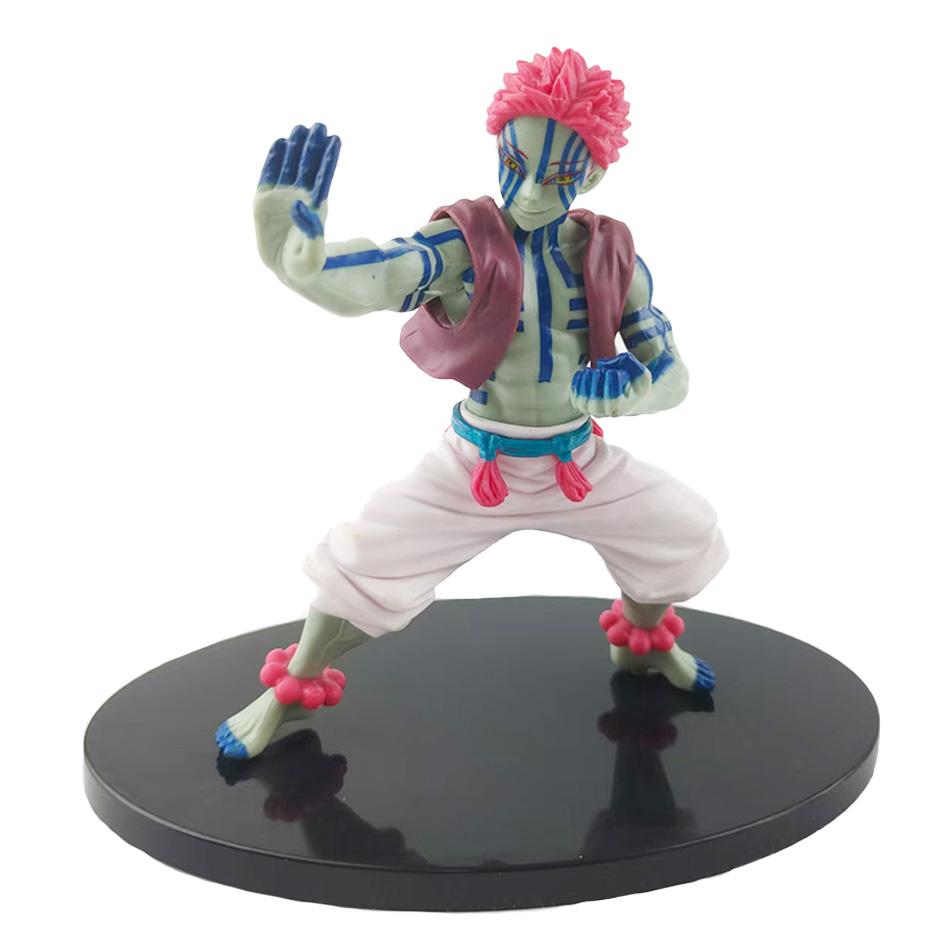 15cm Anime Figurka Demon Slayer Figurky Slayer Akaza Panenka Figurka Bojovník Akční Figurka Model Hračky Anime Model Figurka Panenka do Auta