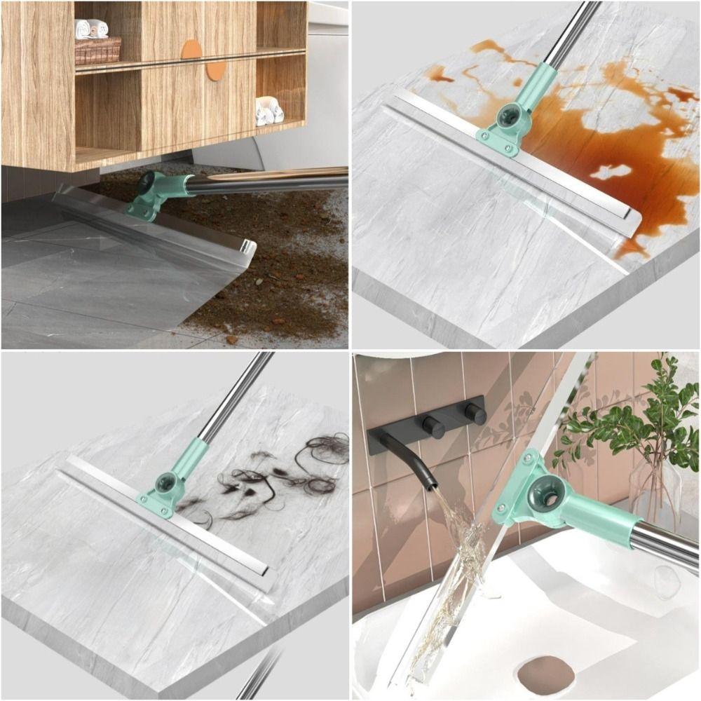 Quick Cleaning Silicone Floor Squeegee Hair Mop Floor Wiper Squeegee Magic Broom Household Floor
