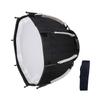 Quick Setups 290mm Octagonal Soft Light Box with Mini Bracket Portable Octagonal Softbox Multifunction for Product Photography