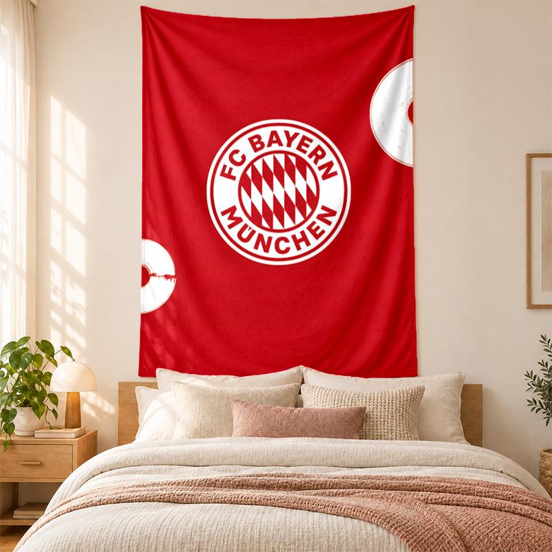 FC Bayern Munchen Tapestry highquality for decorating living room bedroom dorm walls ideal as bedroom wallart orholiday gift