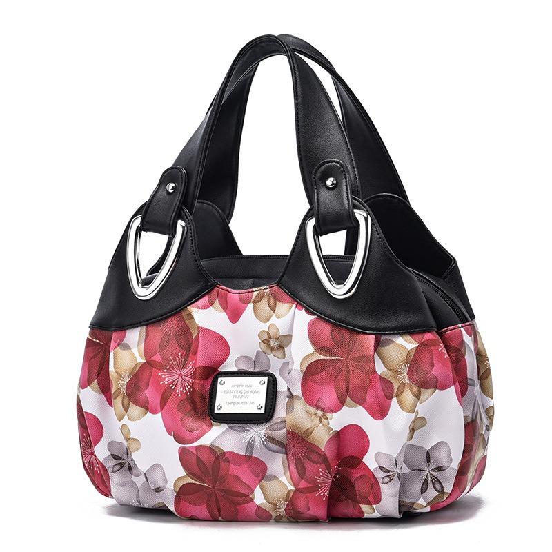 Women's bag summer new simple soft leather handbag large capacity medium mother bag tide