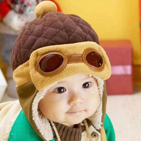 Winter Baby Earflap Toddler Girl Boy Kids Windproof Cap Warm Soft Beanie Hat