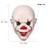1ks Vtipná párty Joker maska Pvc masky Klaun Halloween Cosplay Filmová simulační rekvizita DIY dekorace