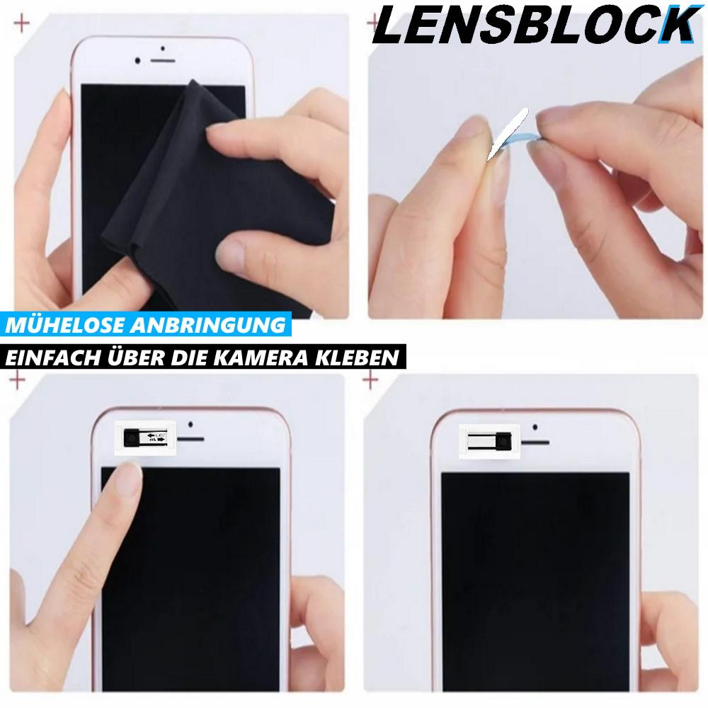 LENSBLOCK Kamera Abdeckung Cover Laptop Tablet Webcam Smartphone Handy [4Stk]
