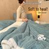 2025 Winter Thickened Double-Sided Lambswool Blanket for Dormitories and Offices