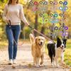 Stretchable Double Head Dog Rope Nylon Elastic Traction Rope Double Headed Leash  Small Dogs