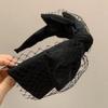Hair Hoop Female Hair Accessories Korean Style Headwear Bowknot Hair Band Balletcore Bow Headband