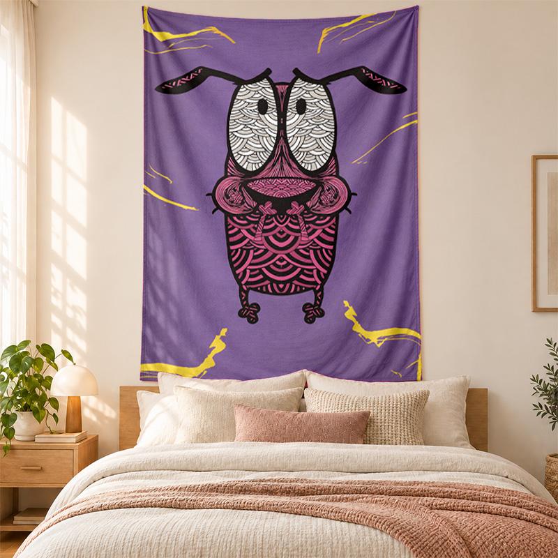 Brave Dog Tapestry Highquality for Decorating Living Room Bedroom Dorm Walls Ideal As Bedroom Wallart Orholiday Gift