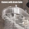 Kitchen Sink Faucet Organizer Suction Cup Sponge Holder Large Capacity Easy to Install Multi-Purpose Organizer Drain Rack