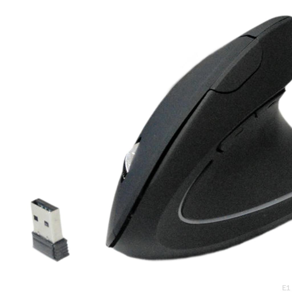 Ergonomic Vertical Wireless Mice Portable Lightweight Optical Carpal