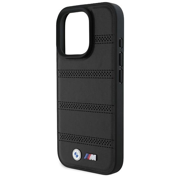 Bmw Bmhmp16L23Puspk Iphone 16 Pro6.3 Czarny/Black Hardcase M Perforated And Stitched Line Magsafe