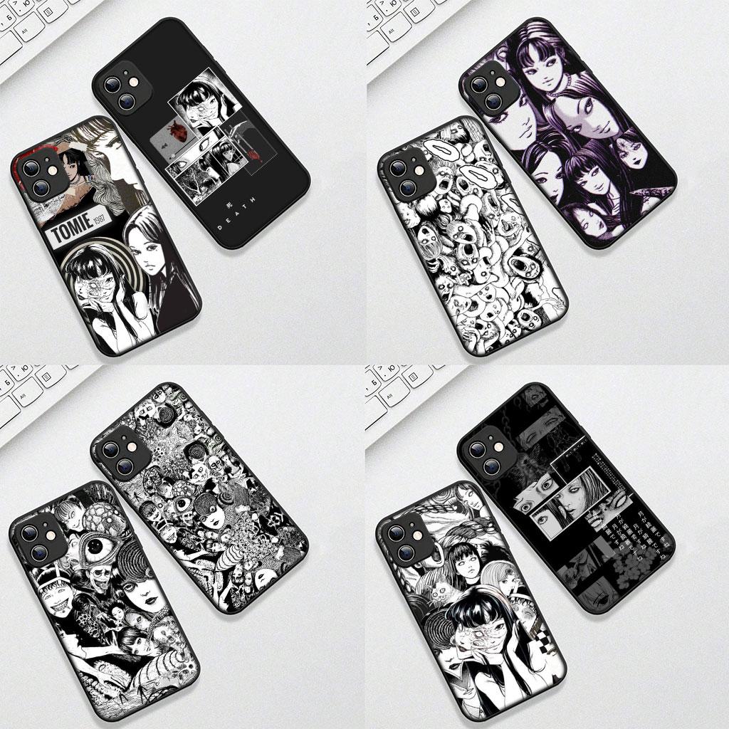 Soft Cover for Samsung Galaxy S25 S24 S23 FE Plus Ultra S7 Edge A16 A15 5G s25+ Coque Phone Case Junji Tomie Ito Collections