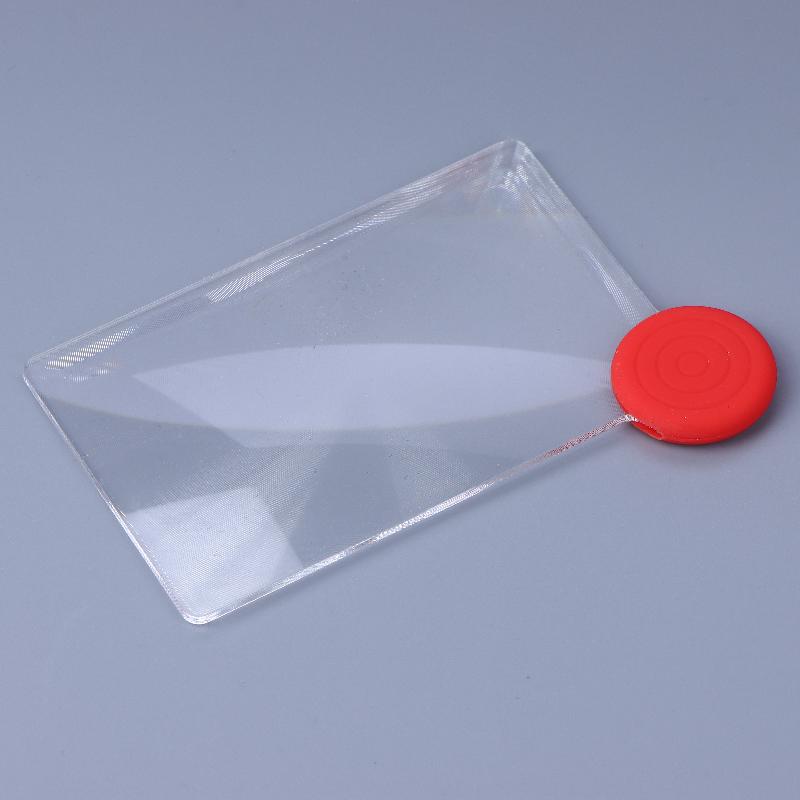 1/2Pcs Outdoor Solar Igniter 3X Magnifying Acrylic Glass Card Fire Starter Picnic Ignition Tool For Camping Tools