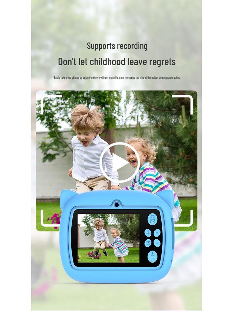 Portable Instant Print Children's Camera with Thermal Paper