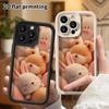 Phone Case: 2D Flat Design Suitable for iPhone 18 17 16 15 14 13 Pro Protective Case, Cute Little Animal Stack, Perfect Holiday Gift for Christmas and