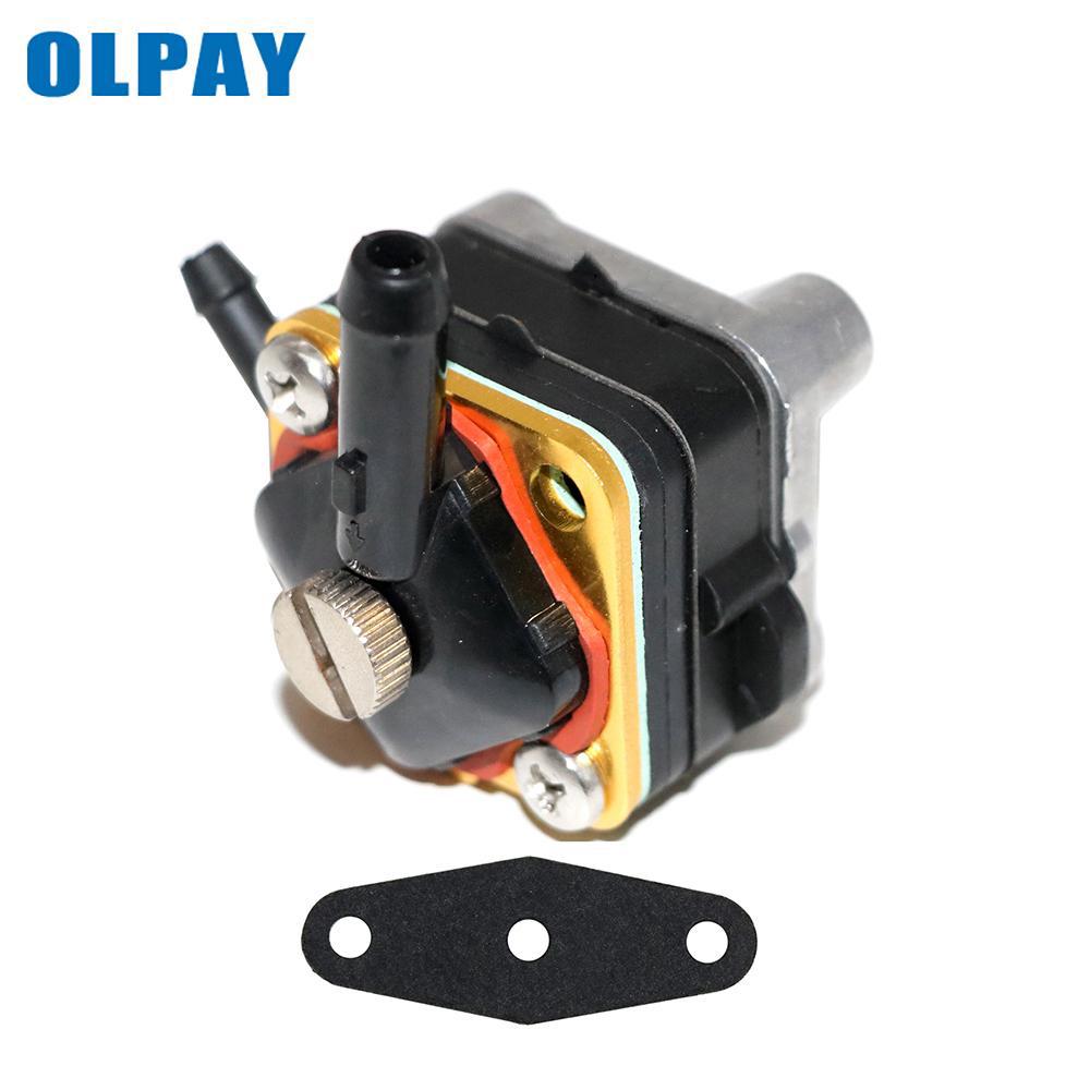 

388833 397839 Топливный насос для подвесного двигателя Johnson/Evinrude 9,9 л.с. 15 л.с. до 1993 г. 18-7350 серебряный