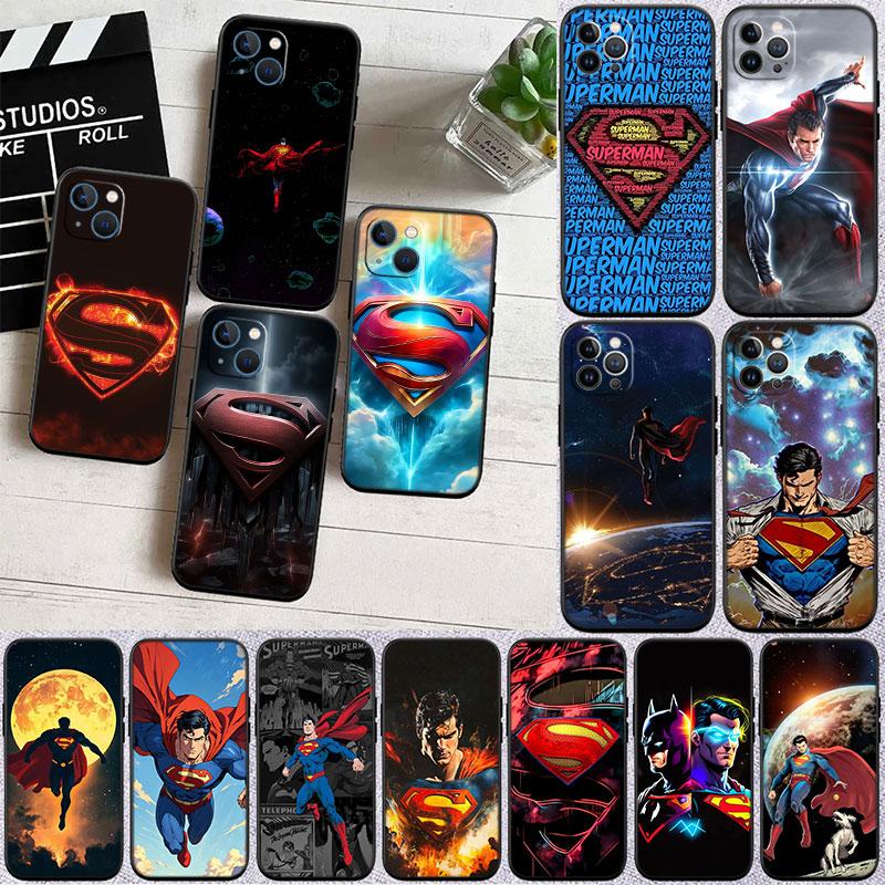 Superman Phone Case for Samsung Galaxy S24 S25 Ultra FE Plus Edge A22 A24 A25 A35 A02S A21S