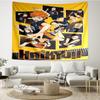 Haikyu Print Tapestry, Backdrop, Easy Setup, Ideal for Bedroom, Office & Living Room, with Aesthetic Wall Hanging Decor.