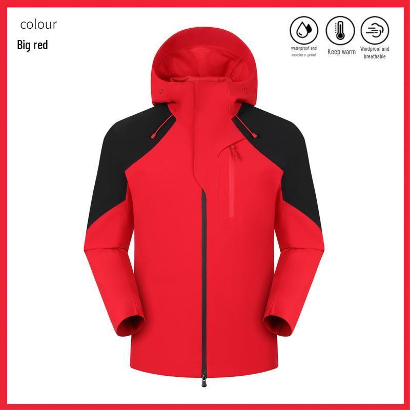 Men s and Women s Outdoor Waterproof Windproof Softshell Hiking and Ski Jacket S