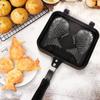 Non-Stick Fish-Shaped Mold Bakeware Baking Tool Waffle Pan Maker Double Pan Stainless Steel Home Cake Tools