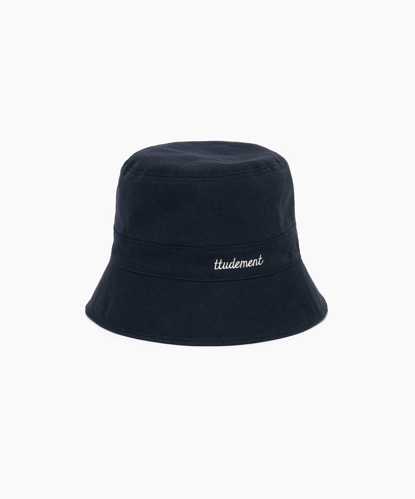 Tudument Cotton Bucket Hat Navy