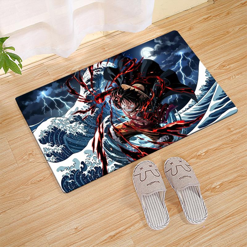 One Piece Samurai Carpet Rug for Living Room Bedroom Home Sofa Decoration,Kids play Non-slip Floor Mat
